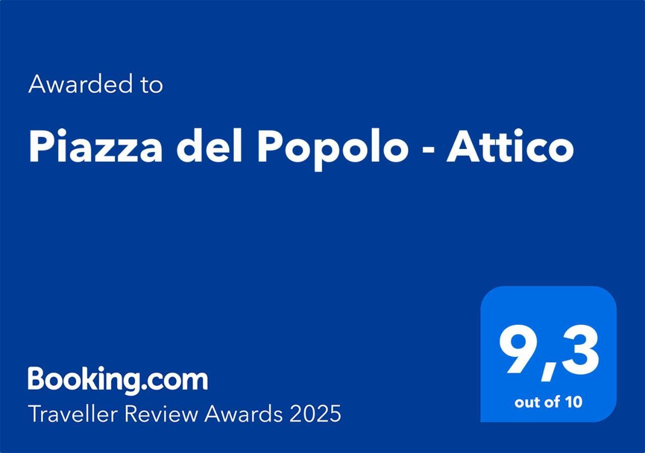 Appartement Piazza Del Popolo - Attico à Rome Extérieur photo